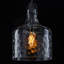 Luminaire suspendu en verre martelé 1 lumière-112022158
