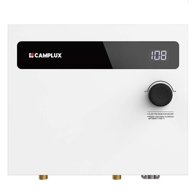 Chauffe-eau électrique sans réservoir 14 kW 240 Volt Camplux, sur demande