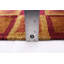 Tapis rectangulaire en chenille tissé à plat à la main Ammanda 3 pi 3 po x 6 pi cuivre