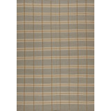 Plaid Area Rug in Brown/Gray