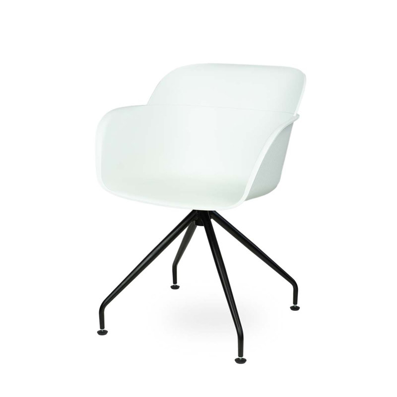 Matsumura 42cm H Armchair, Ivory White