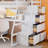 Modern Loft Bed With 7 Drawers 2 Shelves And Desk Multifunctional Furniture For Bedroom-137162167-137162163