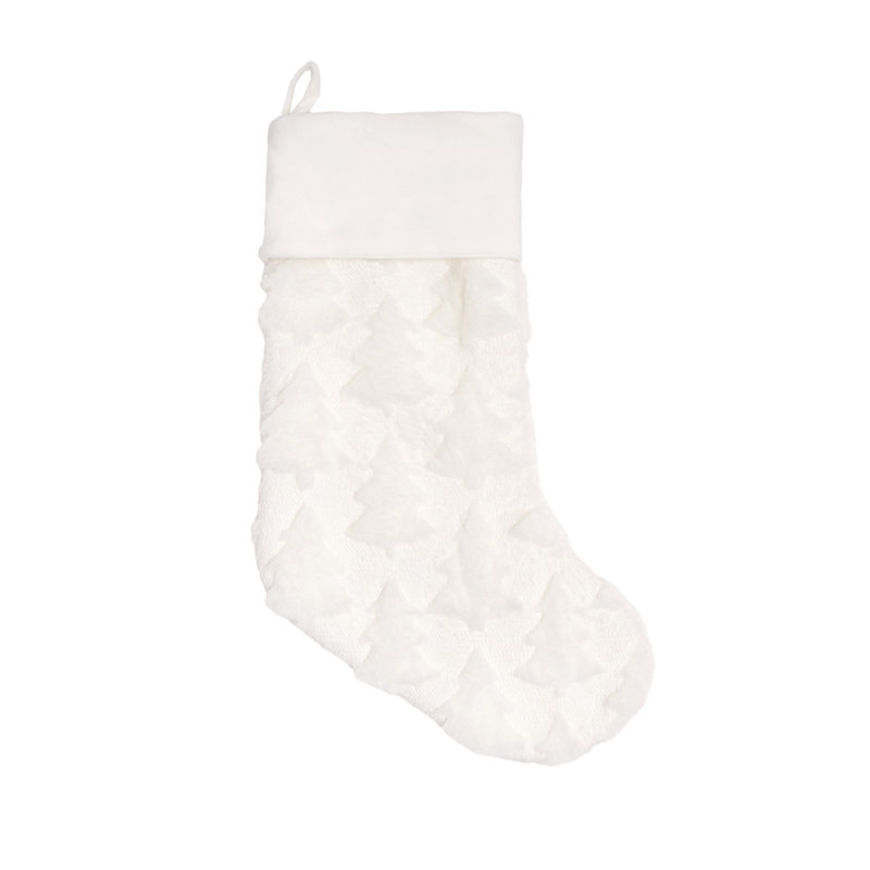 Chaussette de Noël givrée