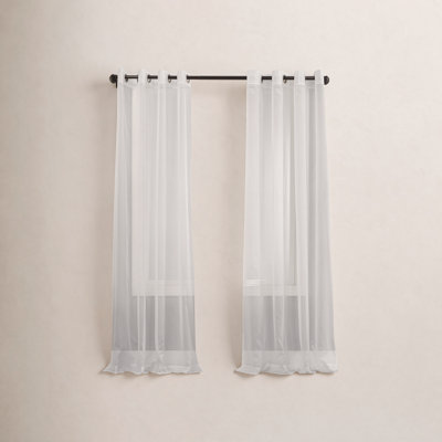 Sheer Grommet Panel - Basics by Wayfair™