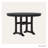 Nautical Trestle 48" Round Dining Table-50289658