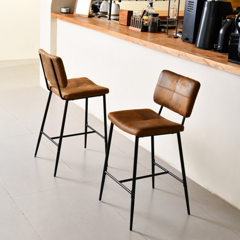 Tabouret de bar 26 po Chelsei, Tabouret de comptoir (siège d'une hauteur de 27,2, Café