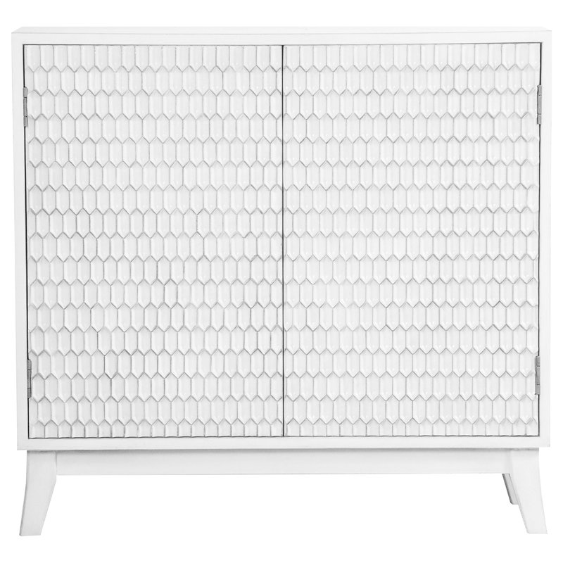 Carillon White 2-Door Accent Cabinet