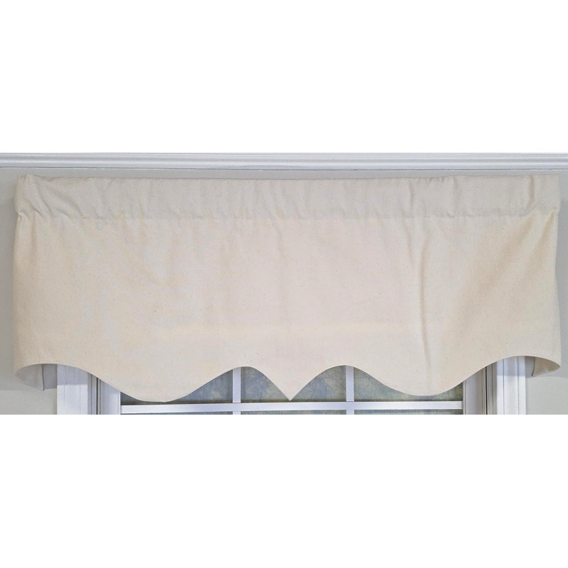 Cantonnière RLF Home Soft Duck, Naturel