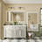 Amara Tempered Glass and Aluminum Alloy Framed Wall Mirror-440482513-440482516