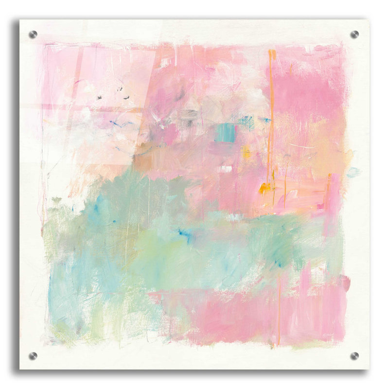 At Loose Ends On Plastique / Acrylique par Mike Schick, H 24 po x l 24 po x P 0,2 po