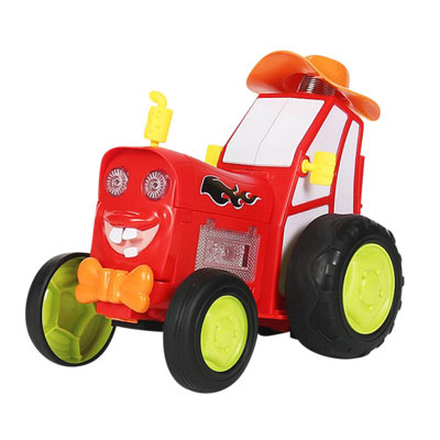 Crazy Jumping Car,Unique Dancing Stunt Car Wireless Remote Control Car Light Music Rolling Children's Toy Train