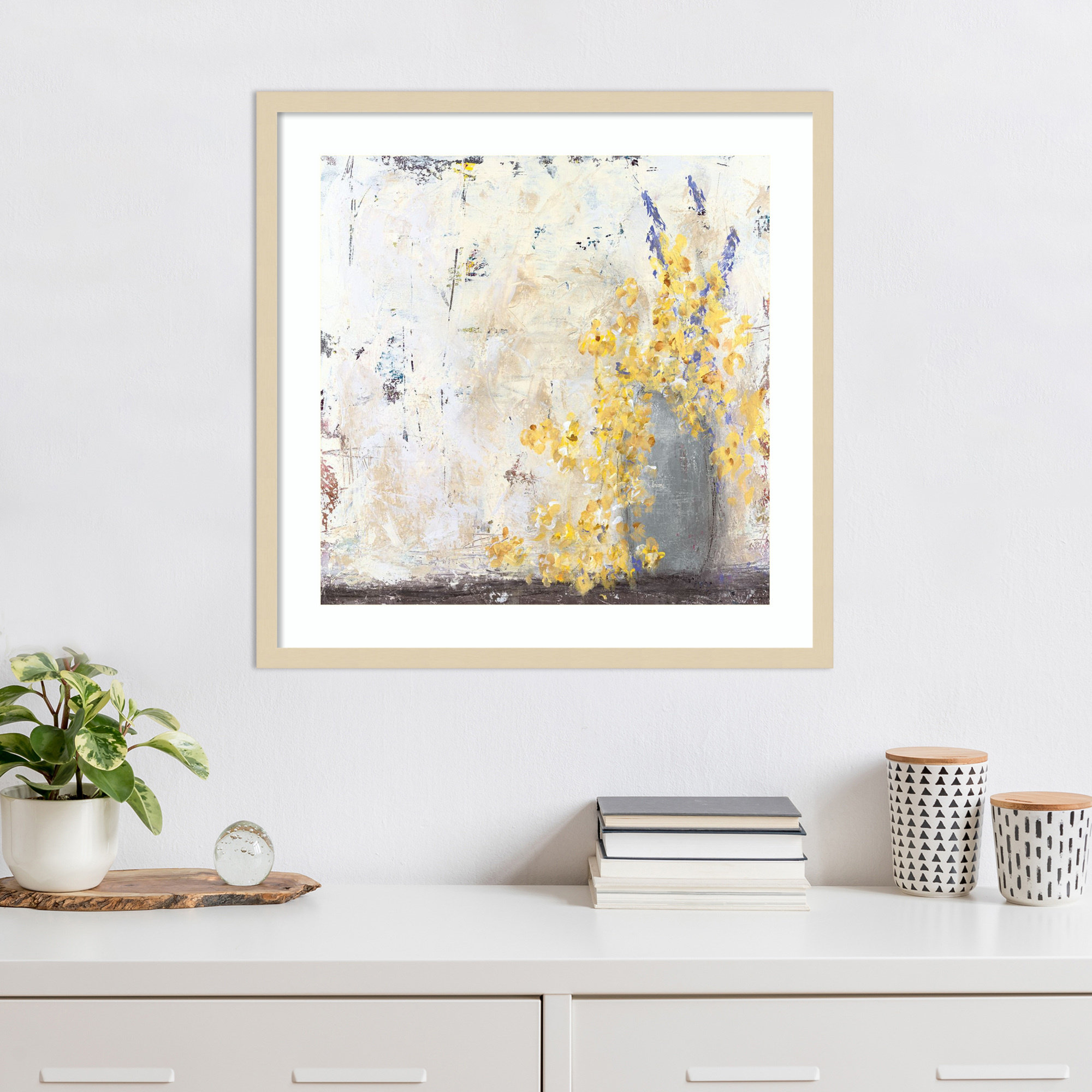 Ivy Bronx Rustic Romance by Mary Cole Wood Framed Wall Art Print | Wayfair