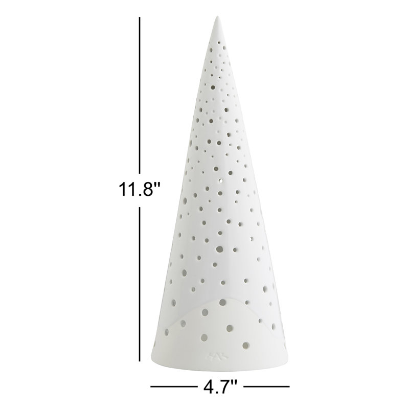 Nobili Lantern, Snow White, 11.8" H x 4.7" W x 4.7" D