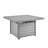 Baecher Aluminum Propane Outdoor Fire Pit Table with Hidden Fuel Tank Storage & Lid-1344547209-1461228994
