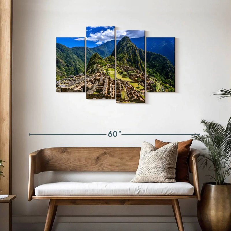 Remains Of Machu Picchu, 27" H x 43" W