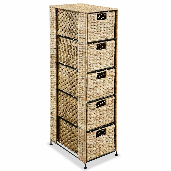 Bayou Breeze Madeira 5 Drawer Storage Drawer | Wayfair