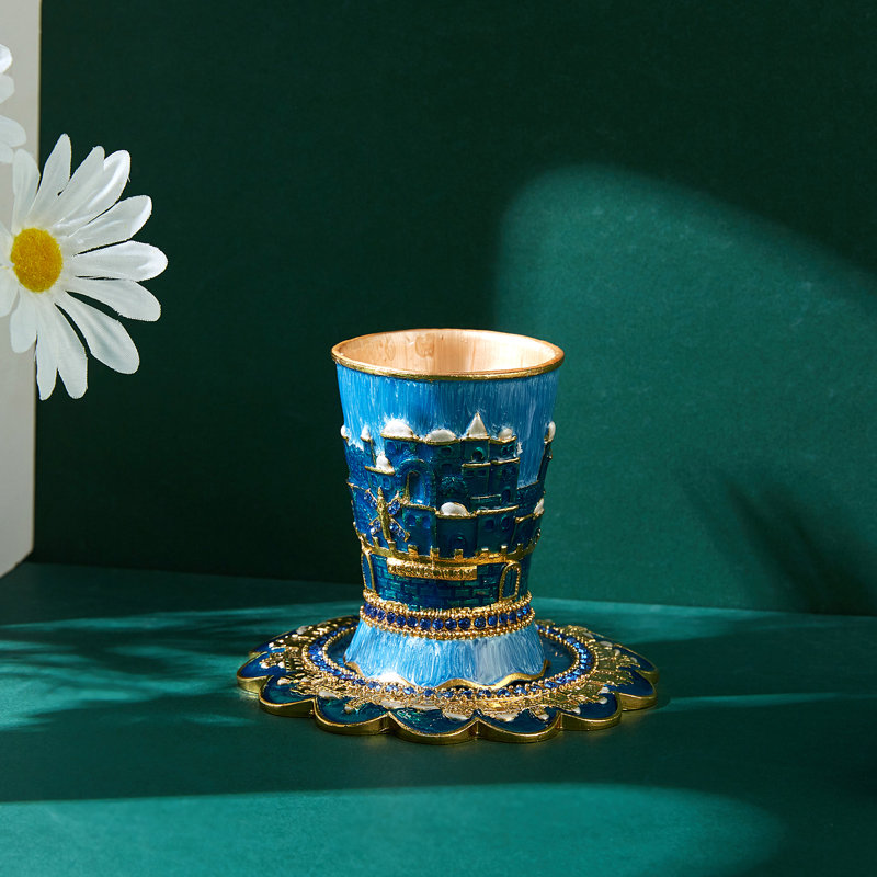 Crystal Kiddush Cups
