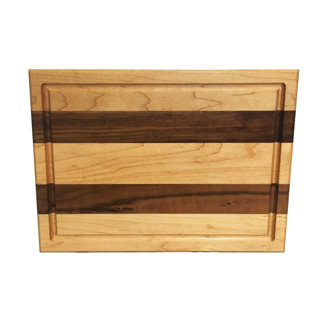 Best Redwood Maple Wood Edge Grain with Juice Groove Cutting Board