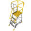 Échelle plateforme en aluminium à 4 marches 375 lb-2108501580-2108501582