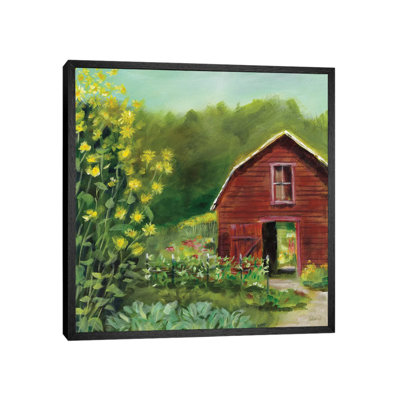 Kelly Way Barn by Sue Schlabach - Painting on Canvas