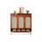 Retro Nut-Brown Solid wood Shoe Storage