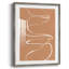 «Terracotta Drift I», reproduction encadrée de qualité supérieure - prête à être accrochée-98028941-98028946-98028955