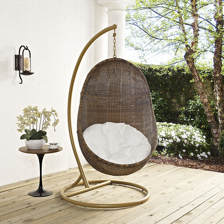 Balancelle d'extérieur en bois Bean