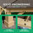 Meridian 12 Ft. W x 16 Ft. D Solid Wood Patio Gazebo