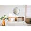 Huldar Glass Flat Wall Mirror