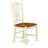 5 Piece Dining Set Includes a Rectangle Dining Table with Butterfly Leaf and 4 Kitchen Chairs, Buttermilk & Cherry-978476796