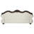 Albiery Upholstered Sofa with 5 Pillows In Beige and  Cherry