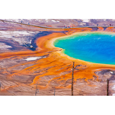 Grand Prismatic Spring, Parc national de Yellowstone par Lorcel - Photographie sur toile tendue