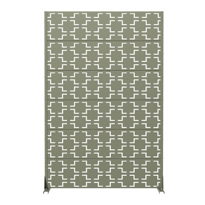 Paravents d'extérieur en métal Wild 72 x 47 pouces Wild