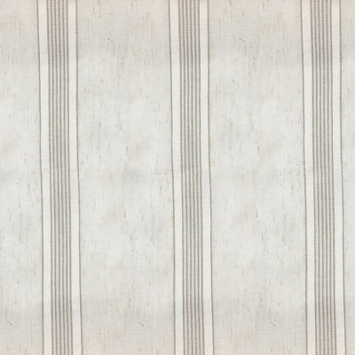 Tissu griffon | Tissu diaphane à rayures en lin | Couleur naturelle