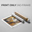 ANIMAUX Series XC - Impression sur toile seulement - NON CADRE
