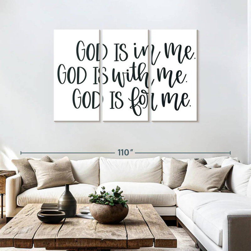 Tergel God Is, 48" H x 74" W