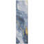 Tapis bleu intérieur / extérieur lavable à la machine Claudian ACN1529-109535723