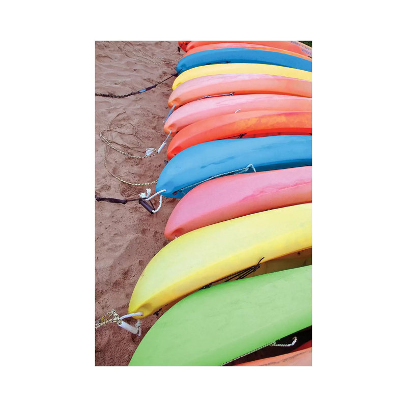 Kayaks I by Jairo Rodriguez - Wrapped Canvas Gallery-Wrapped Canvas Giclée