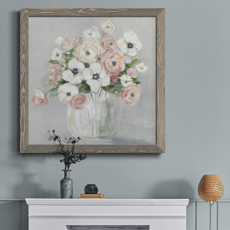 «Hello Fall», art textuel sur toile, Cadre gris, H 17 po x l 17 po x P 1,5 po
