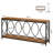Extra Long Industrial Console Table, 70.9'' 2-Tier Sofa Table with Storage Shelf for Entryway or Hallway