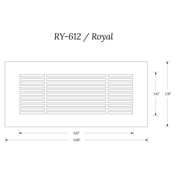 Dimensions du produit