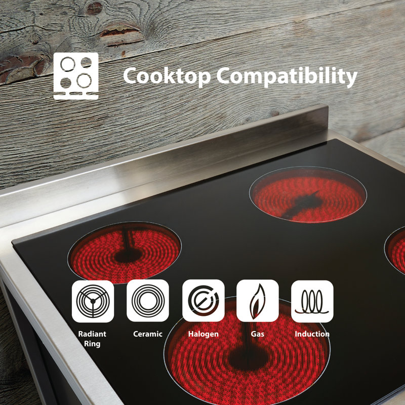 Round Aluminum Casserole Set, 2.3 Quarts