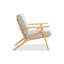 Chaise longue Cue en chêne naturel blanc-2054935020
