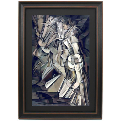 Nude Descending A Staircase, No. 2 By Marcel Duchamp