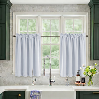 Polyester Blackout Rod Pocket Valance