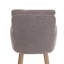 Swivel Upholstered Counter Stool with Solid Wood Frame-1332150153