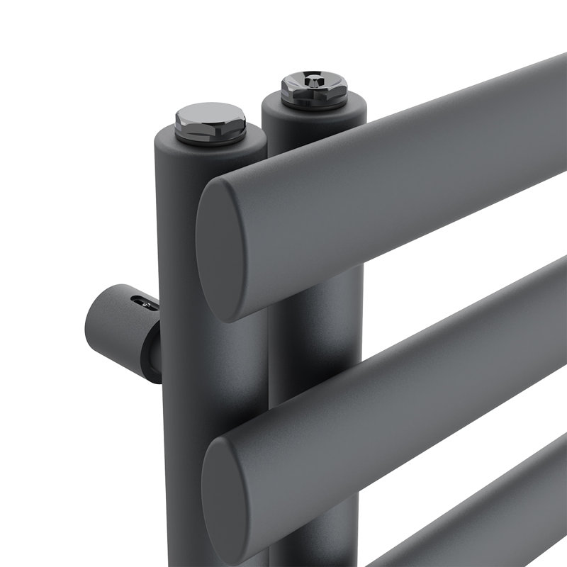 Arnetta Designer Towel Rail Heated Towel Rails, Anthracite