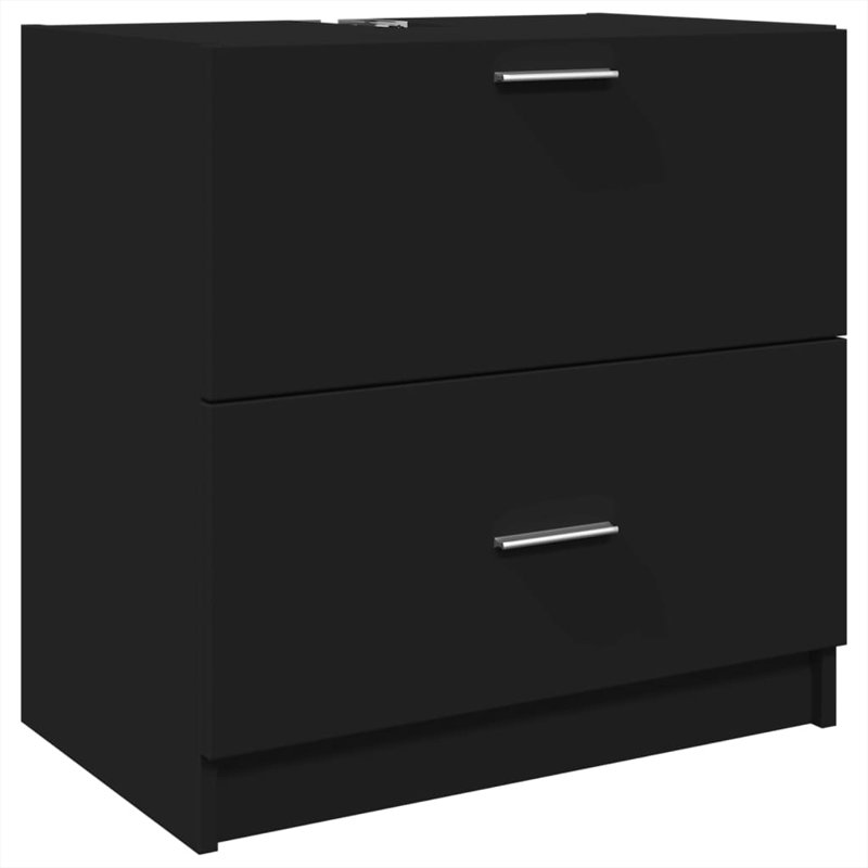 Britzel Under Sink Cabinet, Black