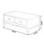 Table basse 48,03 po
