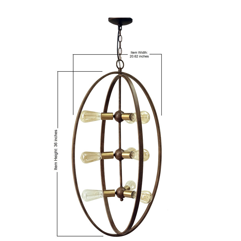 Alisma 9 - Light Sphere Chandelier